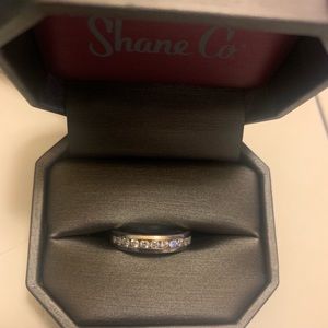 .75 ct wedding band